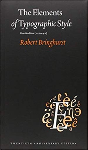 The Elements of Typographic Style: Version 4.0